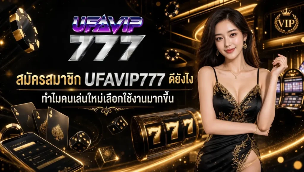 สมัครสมาชิก UFAVIP777